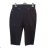 Legíny 3/4 strečové krátké nadrozměrné  dámské (L-5XL) SAL SMILING SAL24SZ-74/DU -   Černá -   L/XL