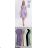 Damen Icecool Sommer ärmelloses langes Kleid (S/ML/XL) ITALIAN FASHION TRA24KATALOG