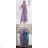 Damen Icecool Sommer ärmelloses langes Kleid (S/ML/XL) ITALIAN FASHION TRA24KATALOG
