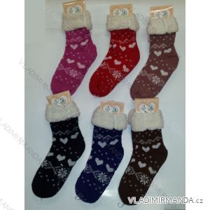 Ponožky zatepleno bavlnou zdrav. thermo dámské (35-42) AMZF PB759