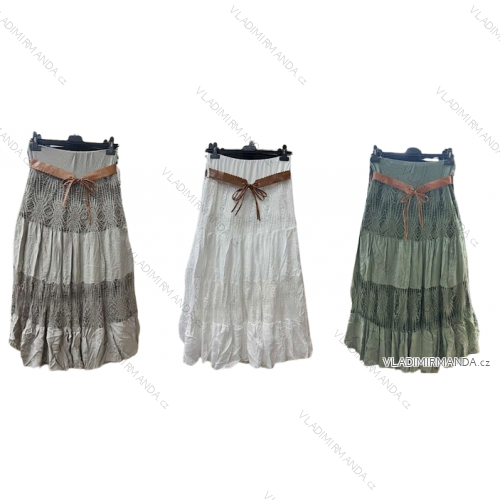Women's Long Tulle Skirt (S/M ONE SIZE) ITALIAN FASHION IMWB233518
