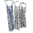 Satin Women's Long Summer Strapless Dress (S / M / L ONE SIZE) ITALIAN FASHION IMM22694