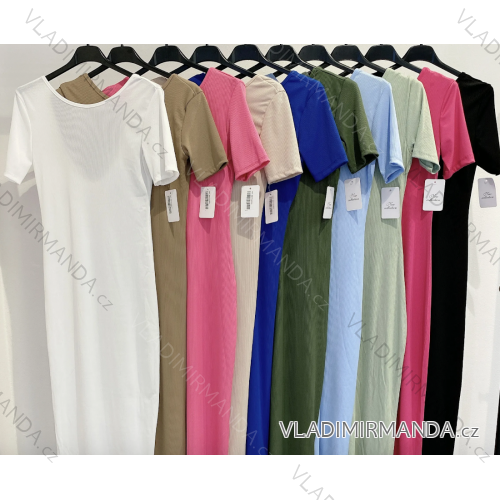 Langes trägerloses Pailletten-Partykleid für Damen (S/M EINHEITSGRÖSSE) ITALIAN FASHION IMPMD2360600