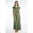 Dress with 3/4-sleeve ladies pocket (uni sl) ITALIAN Fashion IMWD20529