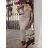 Women's Long Chiffon Short Sleeve Dress (S/M ONE SIZE) ITALIAN FASHION IMWGS231048