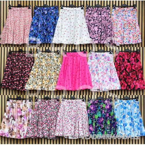 Kurzer Sommerrock für Damen (S / M ONE SIZE) ITALIAN FASHION IMWG216056