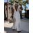 Women's Long Chiffon Short Sleeve Dress (S/M ONE SIZE) ITALIAN FASHION IMWGS231048