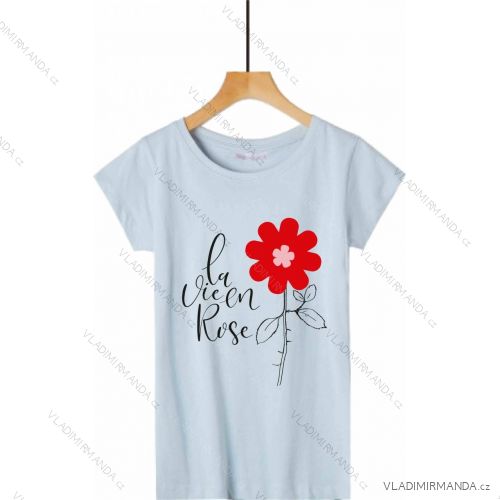 Damen-Kurzarm-T-Shirt (S-XL) GLO-STORY GLO24WPO-4529