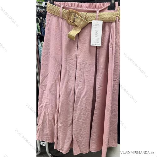 Women's Elegant Belt Long Sleeve Dress (S/M ONE SIZE) ITALIAN FASHION IMM23UN6139