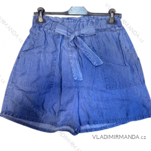 Women's Leatherette Shorts (SML) ITALIAN FASHION IMM22MS13079