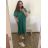 Šaty maxi dlouhé oversize krátký rukáv dámské nadrozměr (4XL/5XL ONE SIZE) ITALSKÁ MÓDA IMD22139