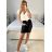 Tunika krátký rukáv dámská (S/M ONE SIZE) ITALSKá MODA IM724005/DUR -   bílá -   S/M