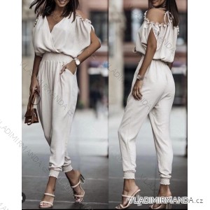 Overal dlhý elegantný bez rukávov dámsky (S / M ONE SIZE) TALIANSKÁ MÓDA IMHMS24241
