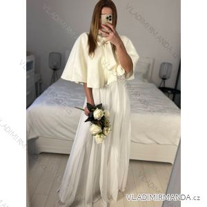 Bolérko flaušové dámské (S/M/L ONE SIZE) ITALSKÁ MÓDA IMHMS23084