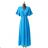 Women's Long Sleeve Summer Dress (S/M ONE SIZE) ITALIAN FASHION IMPES238990 zelená khaki