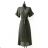 Women's Long Sleeve Summer Dress (S/M ONE SIZE) ITALIAN FASHION IMPES238990 růžová fuchsiová