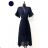 Women's Long Sleeve Summer Dress (S/M ONE SIZE) ITALIAN FASHION IMPES238990 růžová fuchsiová