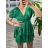 Women's Sleeveless Summer Satin Dress (S/M/L ONE SIZE) ITALIAN FASHION IMD23436
