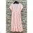 Women's Long Sleeve Summer Dress (S/M ONE SIZE) ITALIAN FASHION IMPES238990 pink