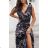 Women's Cotton Short Sleeve Summer Dress (S / M / L / XL ONE SIZE) ITALIAN FASHION IMD22472