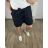 Tunic / blouse long sleeve women's oversized (3XL / 4XL ONE SIZE) ITALIAN FASHION IMWQ2191650 56/58 black