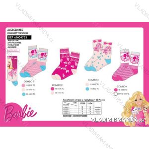 Ponožky barbie dětské dívčí (27-34) SUN CITY HO4753