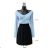 Women's Long Sleeve Summer Dress (S/M ONE SIZE) ITALIAN FASHION IMPES238990 oranžová 