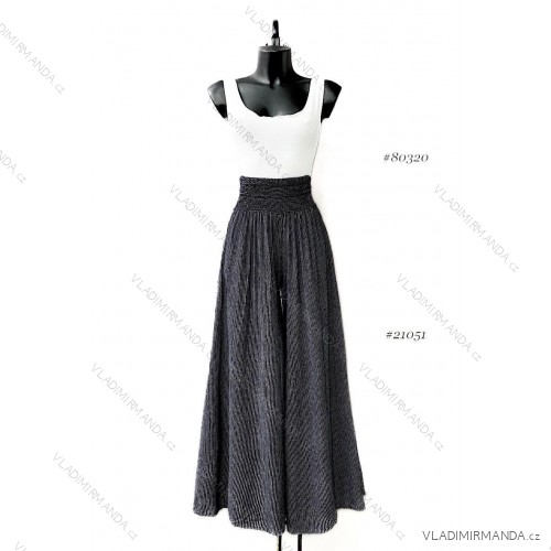 Women's Long Sleeve Summer Dress (S/M ONE SIZE) ITALIAN FASHION IMPES238990 black 