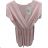 Women's Summer Chiffon Short Sleeve Dress (S/M ONE SIZE) ITALIAN FASHION IM323356