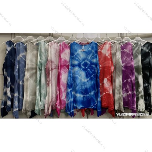 Shirt extended 3/4 long sleeve women's (L/XL/2XL ONE SIZE) ITALIAN FASHION IM423025