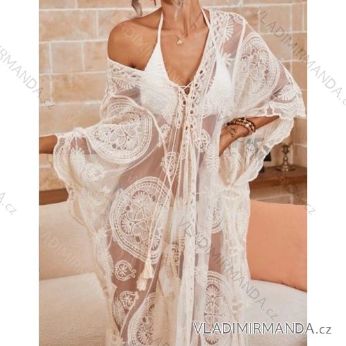 Kleid mit Knöpfen und geknöpften Damen (uni s-m) ITALIAN FASHION IM2203948