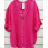 Women's Oversize Short Sleeve Tunic (S/M ONE SIZE) ITALIAN FASHION IMPSH2322161