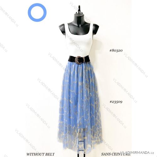 Langer Damenrock (S/M EINHEITSGRÖSSE) ITALIAN FASHION IMPES24RYNA3