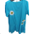 Women's Plus Size Short Sleeve Dress (XL/2XL/3XL ONE SIZE) ITALIAN FASHION IMN23001