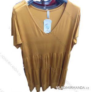 Women's Summer Cotton Short Sleeve Dress (S/M ONE SIZE) ITALIAN FASHION IM722253