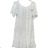 Langes trägerloses Pailletten-Partykleid für Damen (Einheitsgröße S/M) ITALIAN FASHION IMPSH233348