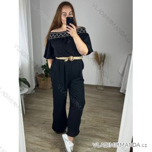 Overal dlhé s opaskom carmen dámske nadrozmer (48/50 ONE SIZE) TALIANSKA MÓDA IMWEC24104