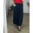 Women's Warm Long Sleeve Dress (L / XL ONE SIZE) ITALIAN FASHION IM421MIA zelená smaragdová 56/58