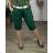 Shorts Sommer Shorts Frauen (Uni s / m) ITALIAN FASHION IM420568IMD 50/52 dunkler Smaragd