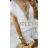 Women's Long Chiffon Short Sleeve Dress (S/M ONE SIZE) ITALIAN FASHION IMWGS231048
