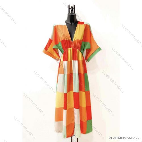 Women's Long Sleeve Summer Dress (S/M ONE SIZE) ITALIAN FASHION IMPES238990
