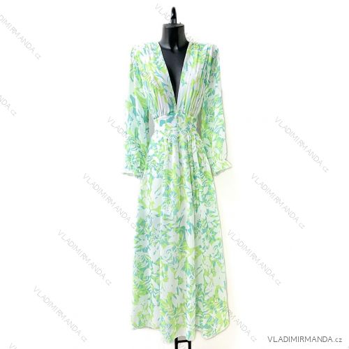 Women's Long Sleeve Summer Dress (S/M ONE SIZE) ITALIAN FASHION IMPES238990
