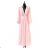 Women's Long Sleeve Summer Dress (S/M ONE SIZE) ITALIAN FASHION IMPES238990 beige S / M
