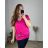 Kurzarm-Tunika für Damen in Übergröße (2XL/3XL/4XL Einheitsgröße) ITALIAN FASHION IMC23080/DU