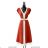 Women's Long Sleeve Summer Dress (S/M ONE SIZE) ITALIAN FASHION IMPES238990 black S / M