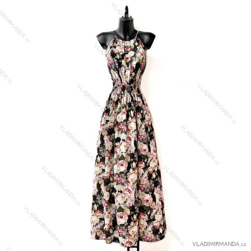 Women's Long Sleeve Summer Dress (S/M ONE SIZE) ITALIAN FASHION IMPES238990