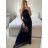 Women's Long Elegant Casual Sleeveless Dress (S/M ONE SIZE) ITALIAN FASHION IMPSH223623/DUR light green