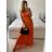 Women's Long Casual Elegant Summer Sleeveless Dress (S/M ONE SIZE) ITALIAN FASHION IMPSH233584 Turquoise S/M