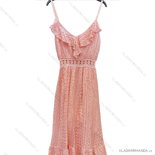 Women's Strapless Long Party Dress (S/M ONE SIZE) ITALIAN FASHION IMPSH2360055