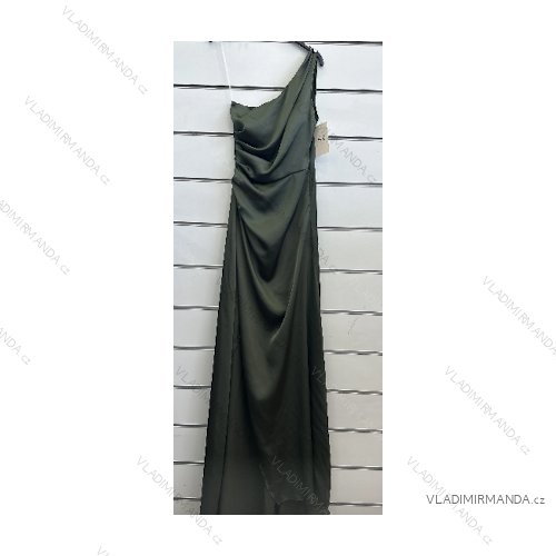 Women's Strapless Long Party Dress (S/M ONE SIZE) ITALIAN FASHION IMPSH2360055